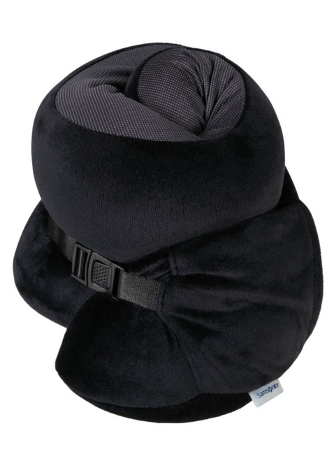 Poduszka podróżna Samsonite Ta Revolution Ergonomic Memory Foam Pillow - black