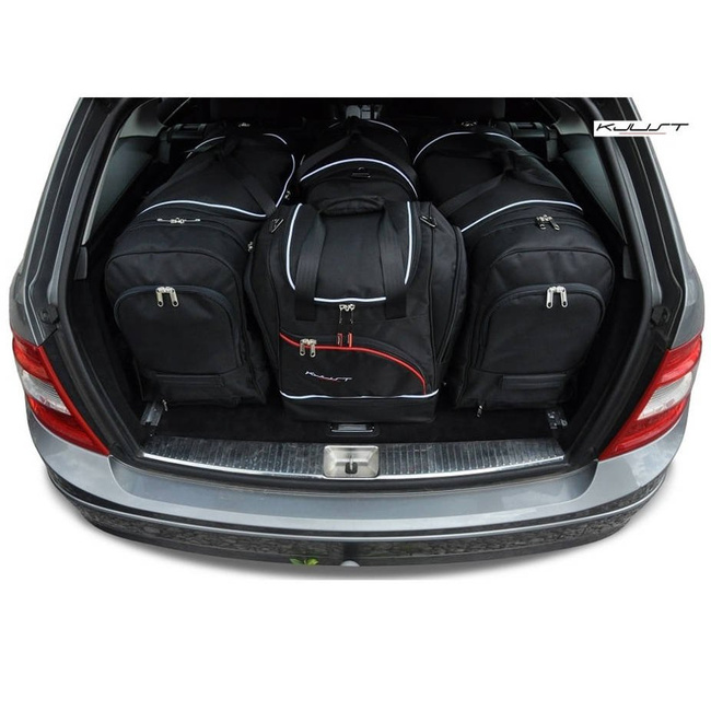 MERCEDES-BENZ C KOMBI 2006-2014 TORBY DO BAGAŻNIKA 4 SZT