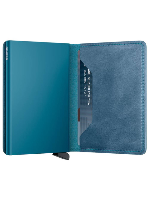 Portfel kieszonkowy Secrid Slimwallet Vintage - teal