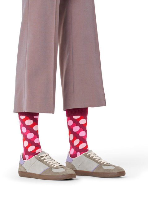 Skarpety unisex Happy Socks - red / shaded polka dot