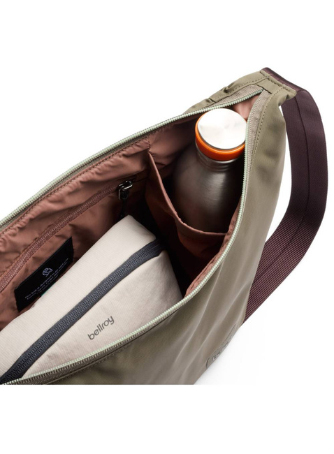 Torba na ramię Bellroy Laneway Crescent Bag 7 l - sea kelp