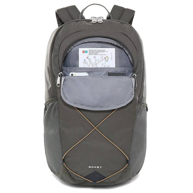 The North Face szkolny plecak Rodey - new taupe green / utility brown