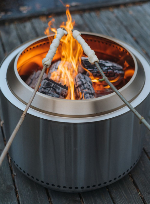Palenisko ogrodowe ze stojakiem Solo Stove Yukon 2.0 - stainless steel