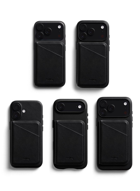 Skórzany portfel na karty Bellroy Mag Wallet - black