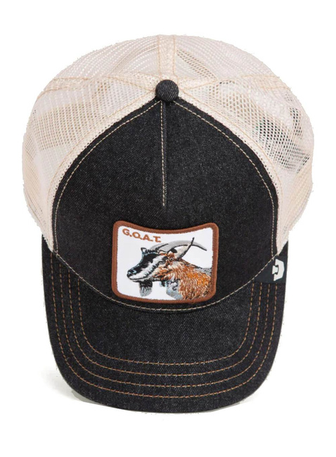 Czapka z daszkiem Goorin Bros The Goat Trucker - dark denim