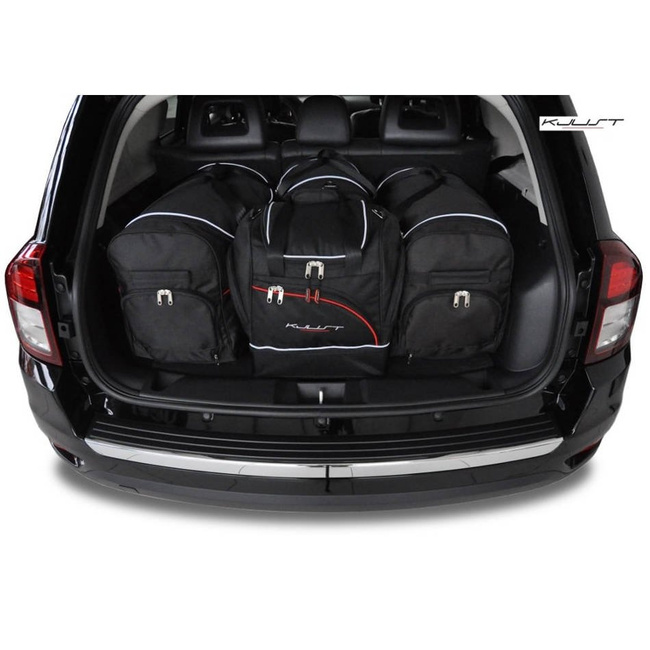 JEEP COMPASS 2007-2015 TORBY DO BAGAŻNIKA 4 SZT