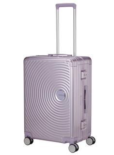 Walizka średnia American Tourister Soundbox Alu - stormy lilac