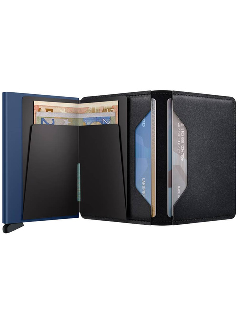 Mały portfel RFID Slimwallet Secrid Original - black / navy
