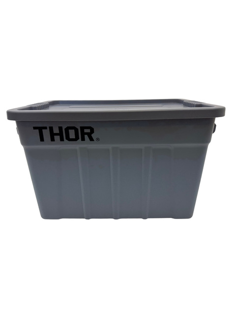Kontener z pokrywą do przechowywania THOR Tote Box 75 L - grey