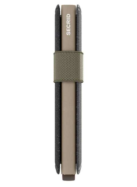 Portfel kieszonkowy RFID Secrid Bandwallet Liba - black / olive