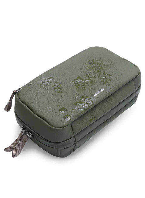 Organizery biurowe podróżne Orbitkey 2-in-1 Tech Pouch - olive
