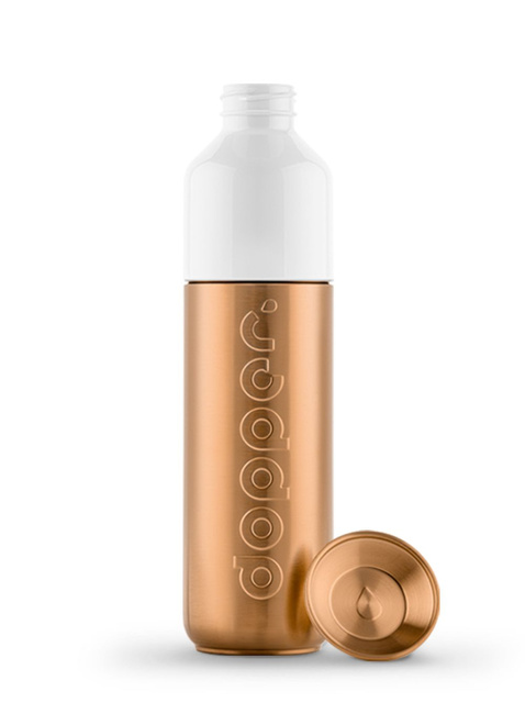 Stalowa butelka bidon Dopper Solid Steel 490 ml - bronze