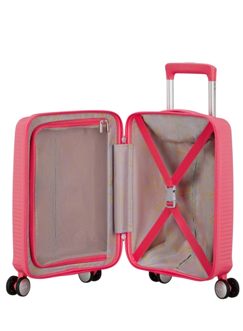 Walizka dziecięca American Tourister Soundbox Mini - sun kissed coral