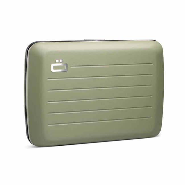 Portfel aluminiowy Ogon Design Stockholm V2 matt paint - cactus green