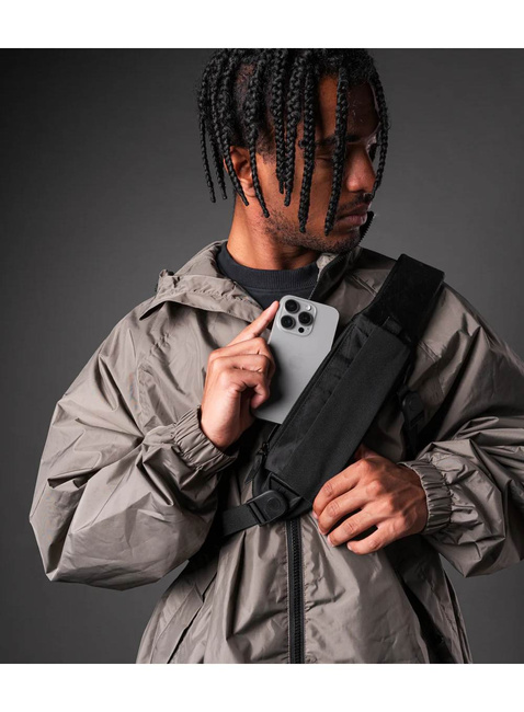 Plecak na jedno ramię Alpaka Metro Crossbody Left Shoulder X-Pac - black