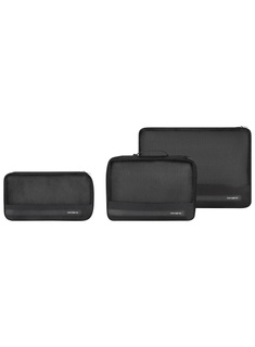 Zestaw 3 organizerów podróżnych Samsonite Ta Revolution Set of 3 Packing Cubes - black