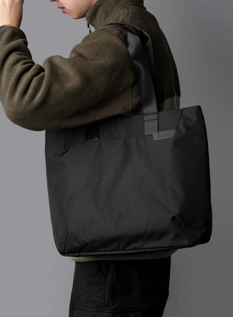 Torba miejska na zakupy Alpaka Elements Tote Medium - black / grey