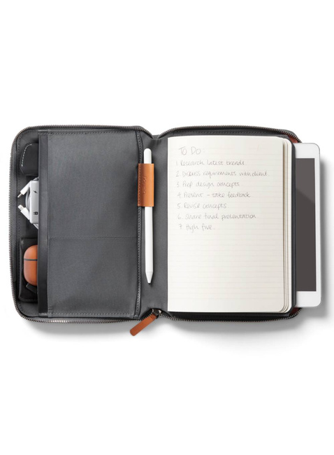 Organizer etui na tablet Bellroy Tokyo Folio 8" - storm grey