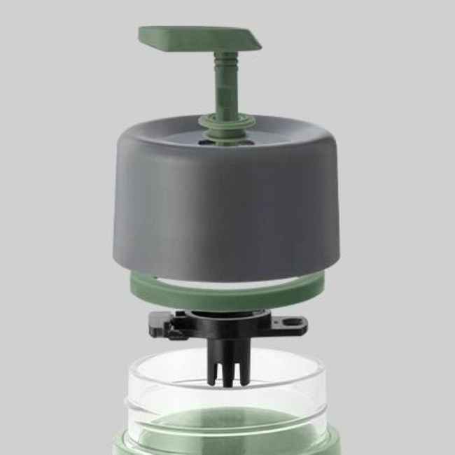 Kubek podróżny szklany Black + Blum - olive