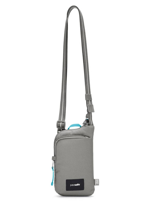 Saszetka antykradzieżowa na dokumenty Pacsafe Go Tech Crossbody - stone
