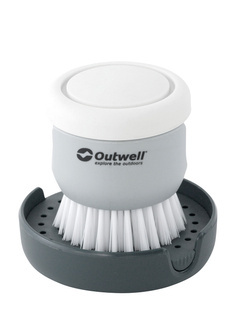 Szczotka z mydłem Outwell Kitson Brush w / Soap Dispenser - grey