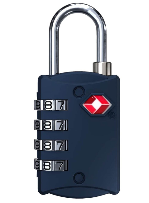 Kłódka szyfrowa do bagażu CabinZero TSA Travel Lock - navy
