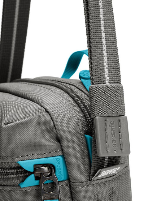Torebka antykradzieżowa Pacsafe GO Micro Crossbody - stone