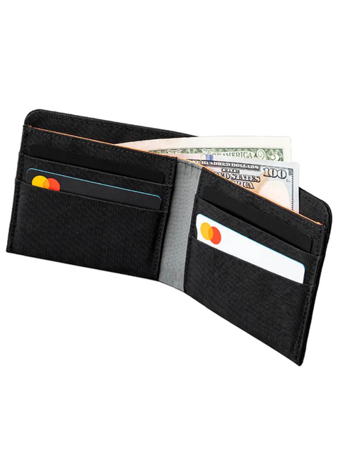 Portfel podróżny Alpaka ARK Classic Wallet Axogrid - black