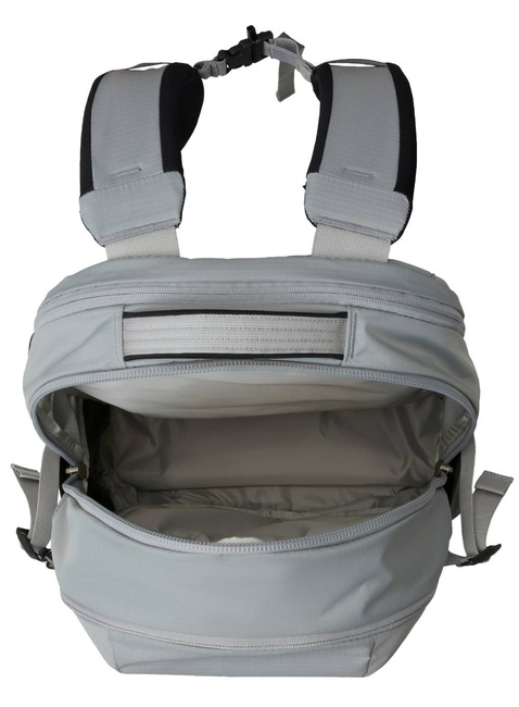 Plecak podróżny The North Face Router - meld grey / tnf black