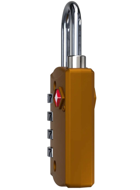 Kłódka szyfrowa do bagażu CabinZero TSA Travel Lock - orange chill