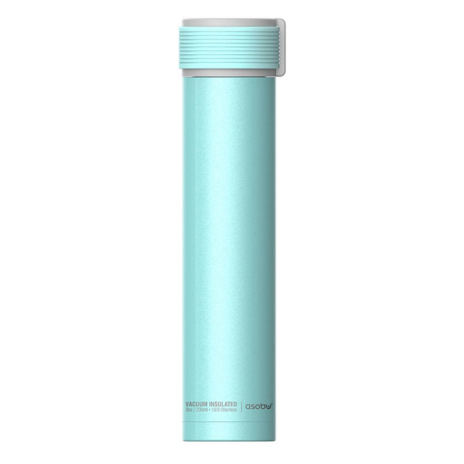  Damska butelka termiczna Skinny Mini 230 ml Asobu - teal