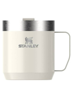 Kubek turystyczny z pokrywką Stanley Classic Legendary Camp Mug 0,35 l - cream gloss
