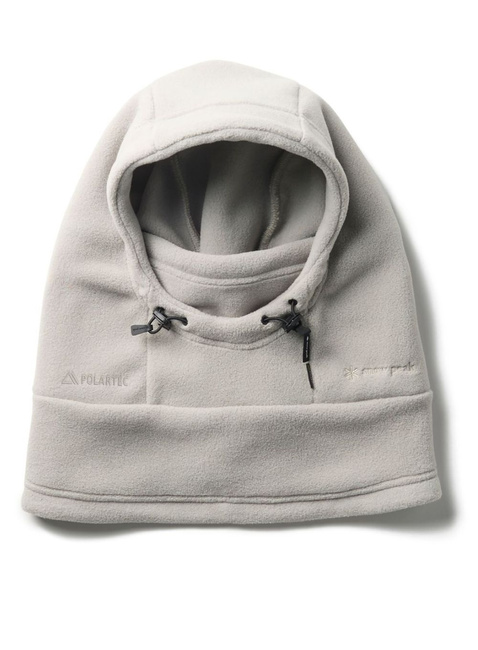 Kominiarka Snow Peak Water-Repellent Fleece Balaclava - light grey