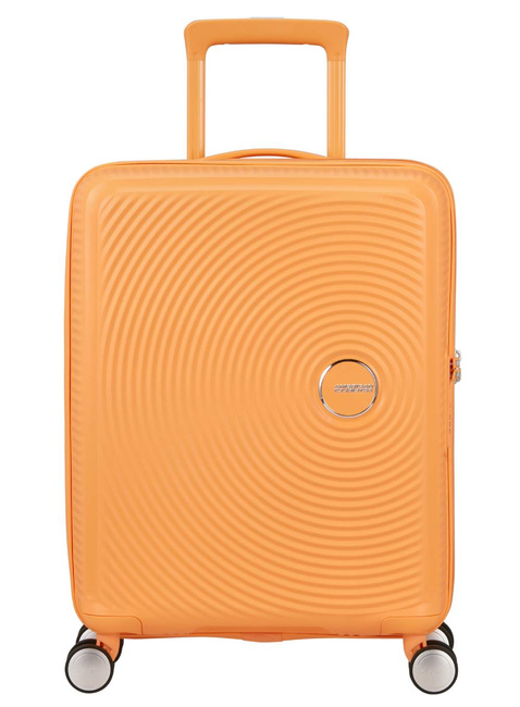 Walizka mała American Tourister Soundbox EXP - papaya pop
