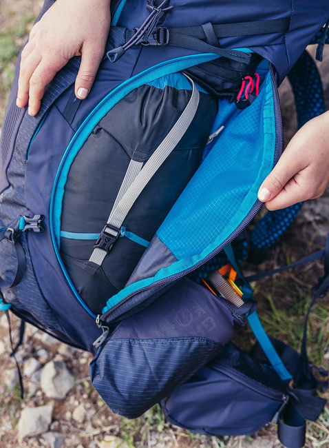 Plecak trekkingowy damski Gregory Kalmia 60 - solstice blue