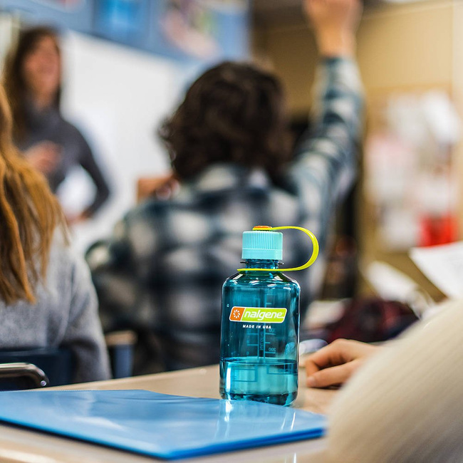 Butelka na wodę Nalgene Narrow Mouth Classic 500 ml - gray