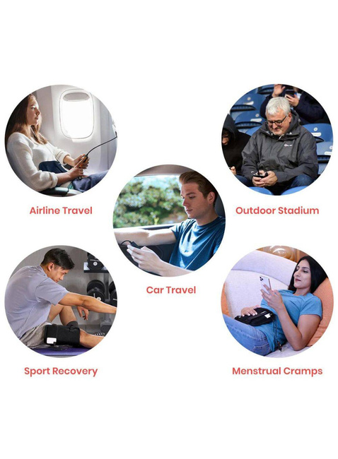 Poduszka grzewcza Cabeau Incredi-Heat USB Heating Pad - black