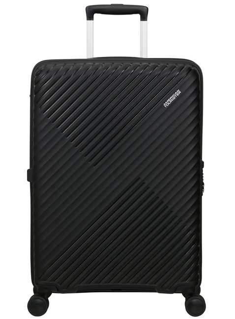 Walizka średnia American Tourister Diablast EXP - black code