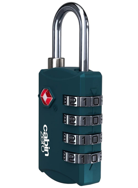 Kłódka szyfrowa do bagażu CabinZero TSA Travel Lock - aruba blue