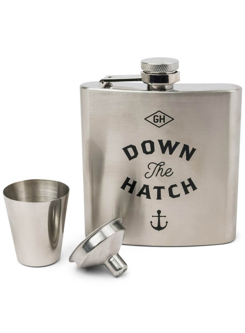 Zestaw z piersiówką Gentlemen's Hardware Hip Flask Set