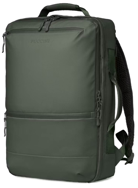 Plecak podróżny średni Puccini Jetzy - zielony
