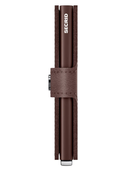 Portfel kieszonkowy Secrid Miniwallet Premium Dusk - dark brown
