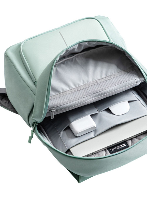 Plecak miejski antykradzieżowy XD Design Soft Daypack - green