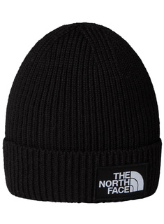 Czapka dziecięca The North Face Kids' TNF Logo Box Cuffed Beanie - tnf black