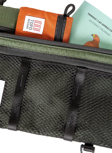 Torba na ramię Topo Designs Mountain Accessory Bag - mustard / dark khaki
