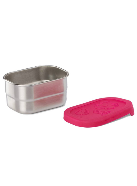 Pojemnik na jedzenie Affenzahn Lunchbox Stainless Steel - owl