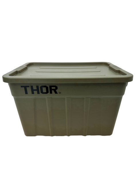 Kontener z pokrywą do przechowywania THOR Tote Box 75 L - olive drab