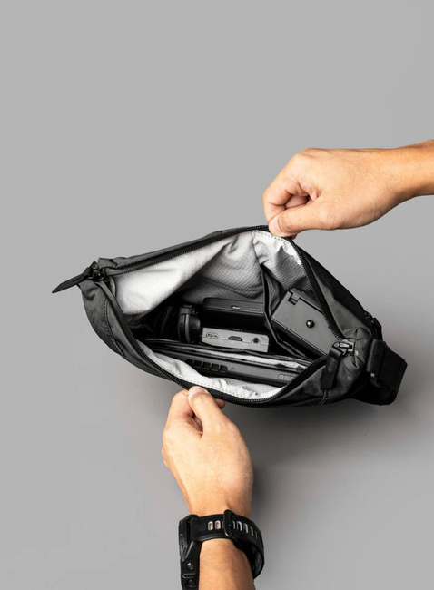 Torba na ramię Alpaka Flow Satchel 2 l - black