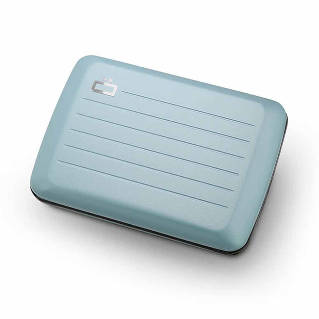 Portfel aluminiowy Ogon Design Stockholm V2 matt paint - arctic blue