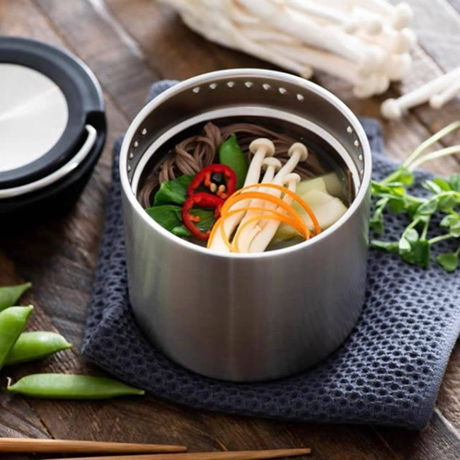 Termos na jedzenie Klean Kanteen TKCanister 473 ml - brushed stainless